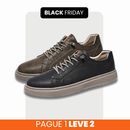 Tênis de Couro Legítimo