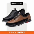 Tênis Ortopédico Italiano de Couro Legitimo