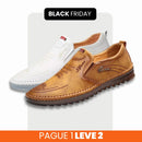 Mocassim Ortopédico Sport em Couro Legítimo